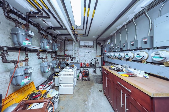 view of utility room