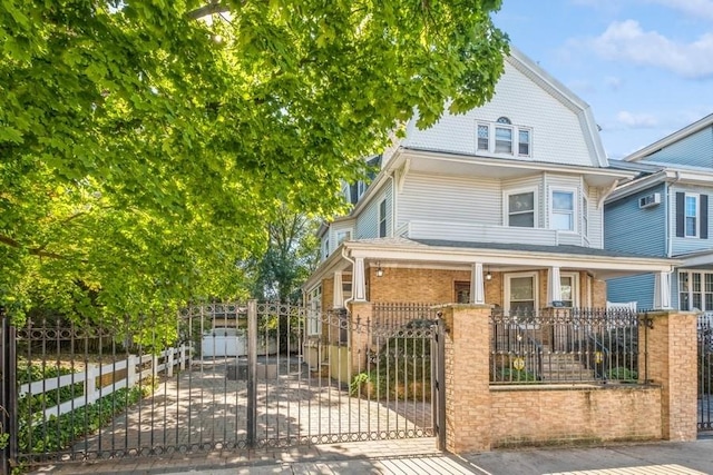 view of front of house with a porch