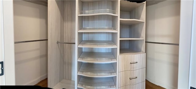 interior space with baseboards