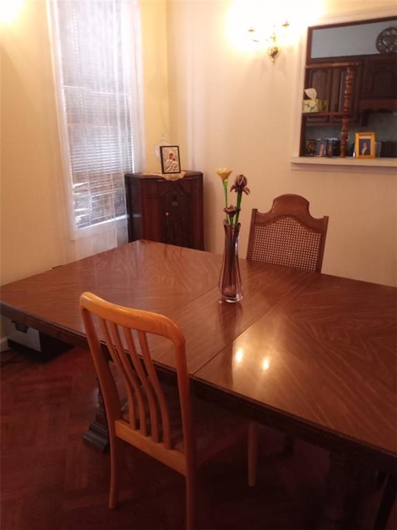 view of dining space