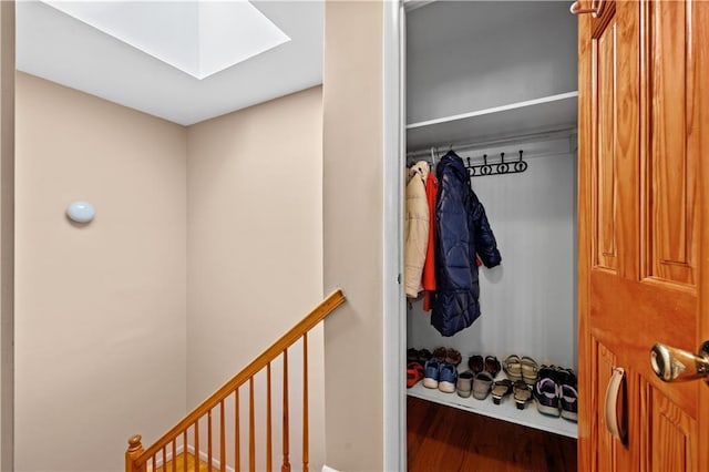 view of closet