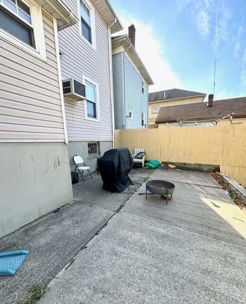 view of patio / terrace featuring a grill