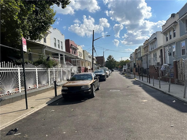 view of street