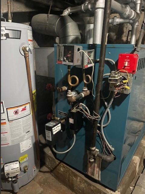 utilities featuring water heater