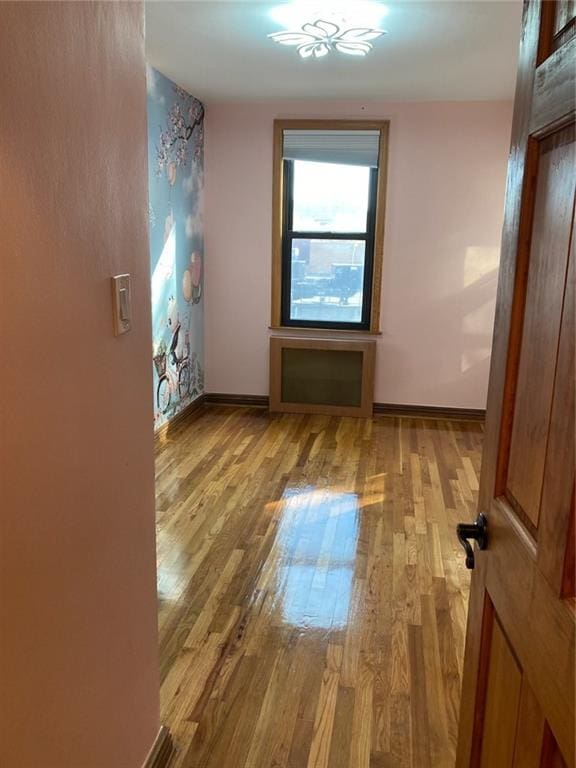 interior space featuring light hardwood / wood-style flooring