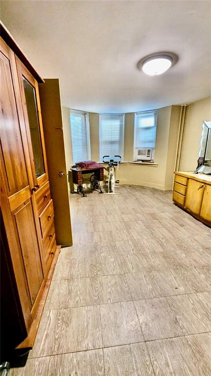 office featuring light hardwood / wood-style floors