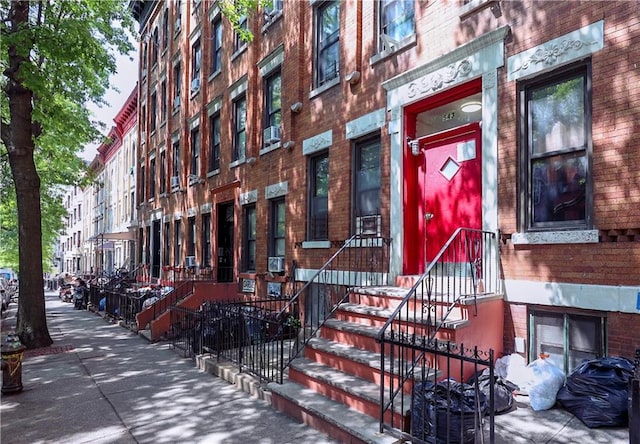 543 49th St, Brooklyn, NY 11220 - entrance to property featuring brick siding