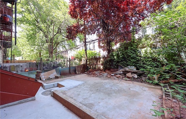 543 49th St, Brooklyn, NY 11220 - view of patio featuring fence