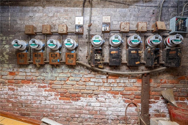 view of utility room