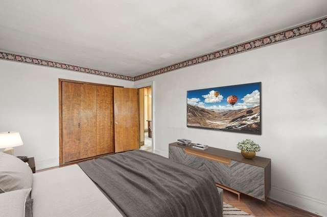 283 Bay 14th St, Brooklyn, NY 11214 - bedroom featuring baseboards and a closet