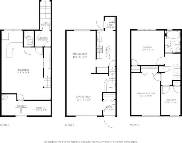 283 Bay 14th St, Brooklyn, NY 11214 - view of property floor plan
