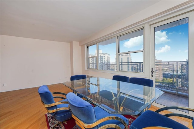 2930 W 5th St Unit 23K, Brooklyn, NY 11224 - dining space featuring wood finished floors