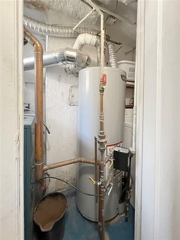 utilities with gas water heater