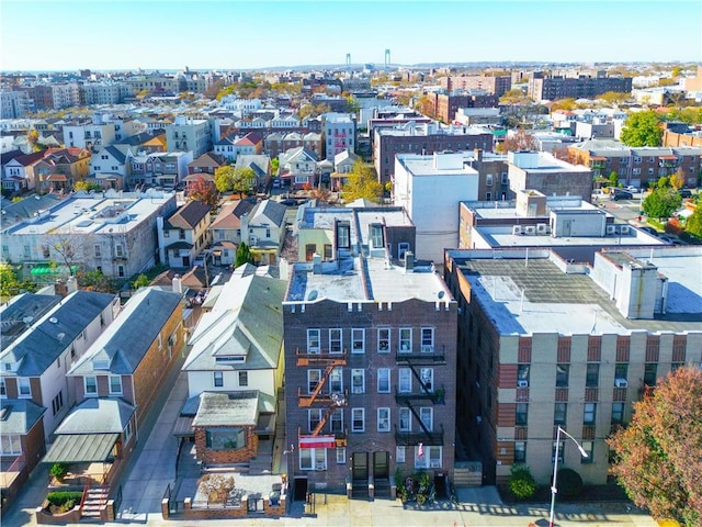 bird's eye view featuring a residential view