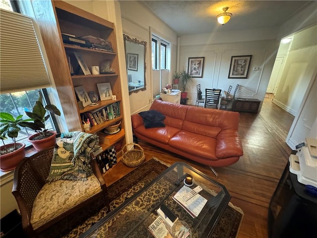 view of living room