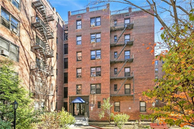 35 Oliver St Unit 1D, Brooklyn, NY 11209 - view of apartment building / complex with cooling unit