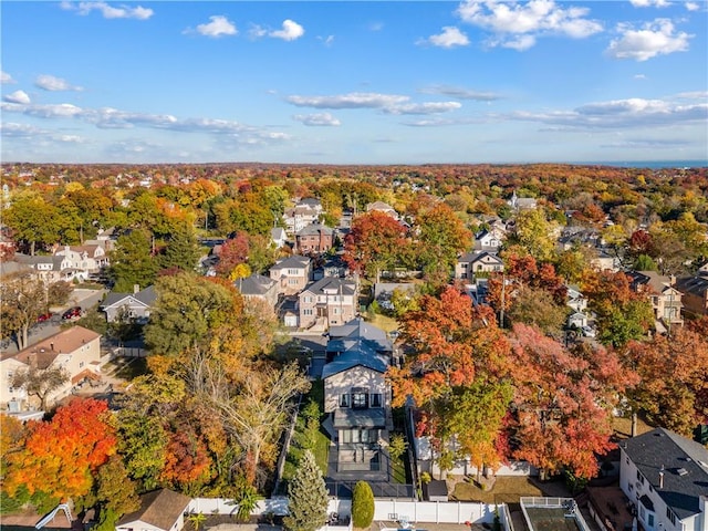 birds eye view of property featuring a residential view