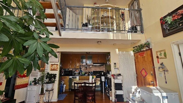 6422 Bay Pkwy Unit 6B, Brooklyn, NY 11204 - dining area with wood finished floors