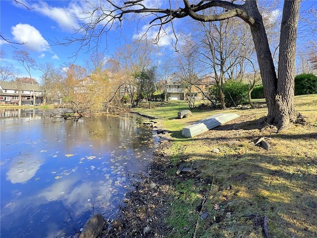 property view of water