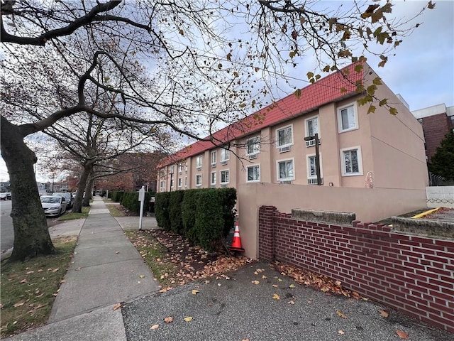 view of side of home