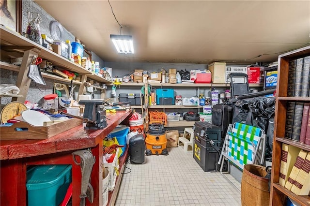 view of storage