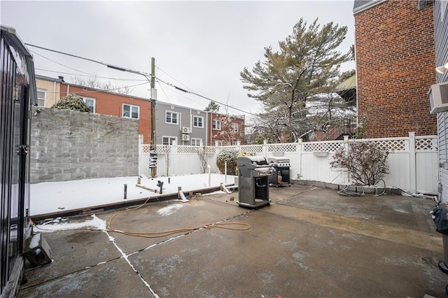1646 Remsen Ave, Brooklyn, NY 11236 - view of patio / terrace featuring a fenced backyard and a grill