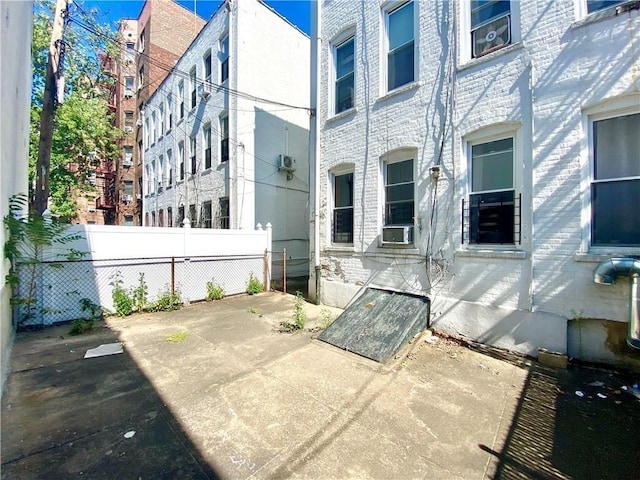 view of patio / terrace featuring cooling unit