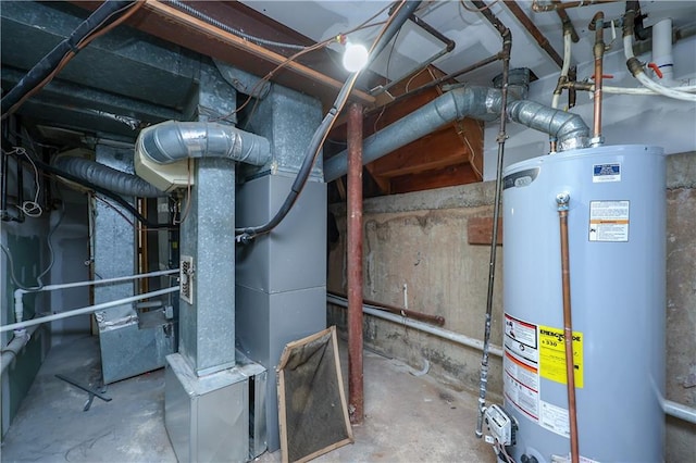 utilities featuring water heater