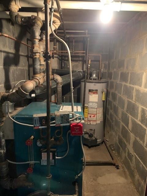 utilities with gas water heater