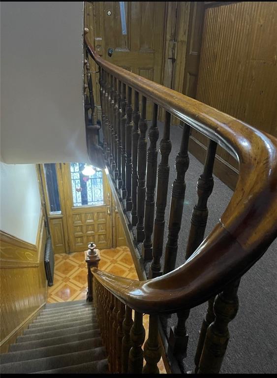 view of staircase