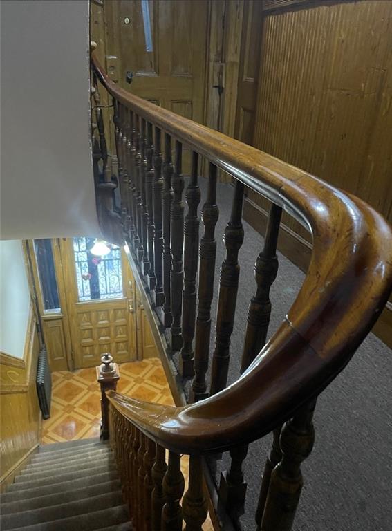 view of staircase