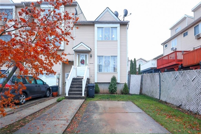 view of townhome / multi-family property