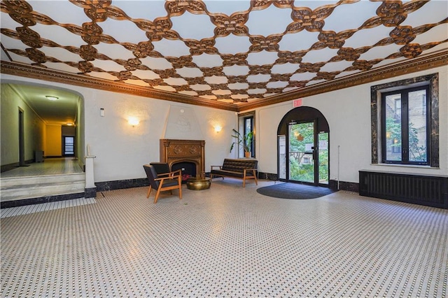 7101 Colonial Rd Unit L5I, Brooklyn, NY 11209 - building lobby featuring ornamental molding