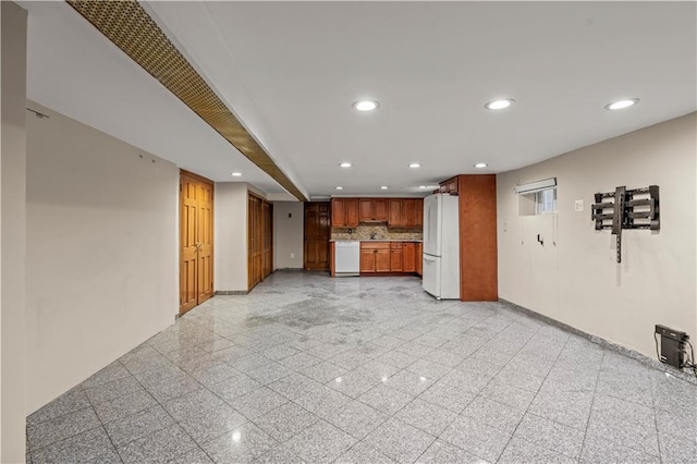 view of unfurnished living room