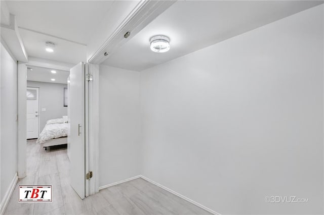 1801 E 7th St, Brooklyn, NY 11223 - hall with baseboards and recessed lighting