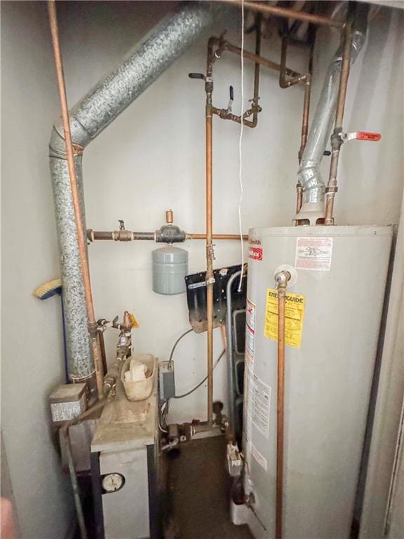 utilities featuring water heater