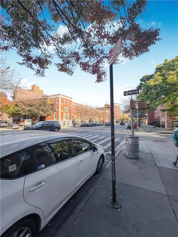 view of street with sidewalks