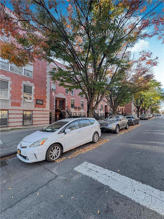 view of car parking