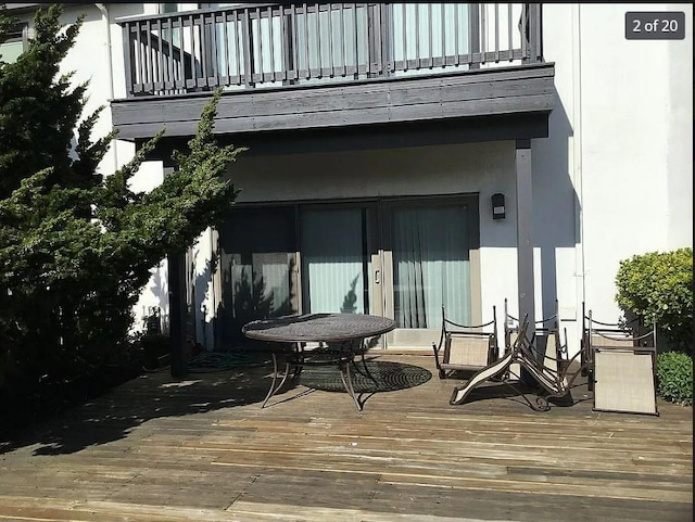 view of deck