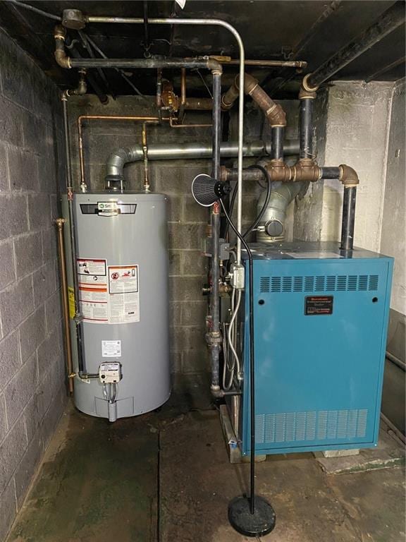 utilities featuring water heater