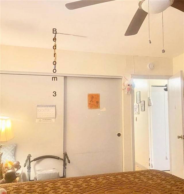 153 Hendrix St, Brooklyn, NY 11207 - interior space with a ceiling fan