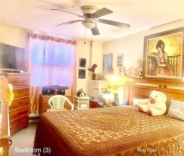 153 Hendrix St, Brooklyn, NY 11207 - bedroom with a ceiling fan