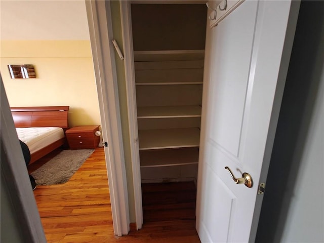 view of closet