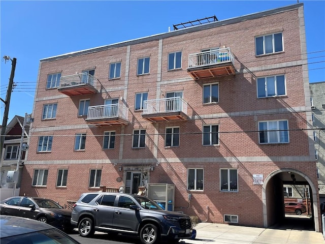 view of property