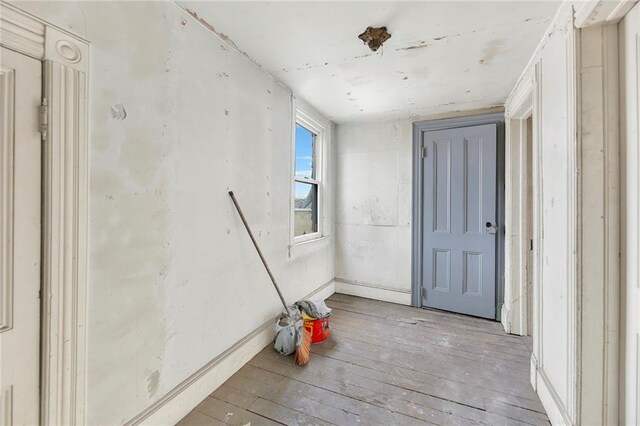 interior space featuring light hardwood / wood-style flooring