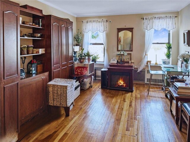 unfurnished bedroom with light hardwood / wood-style floors