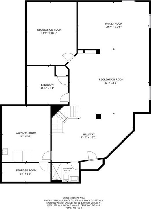 view of layout