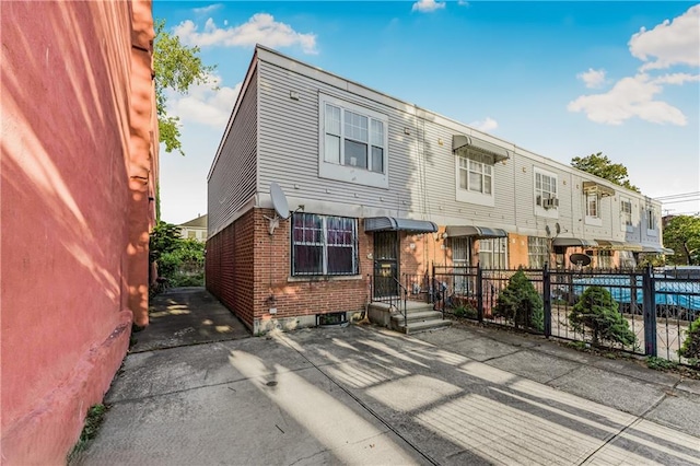 547 Sheffield Ave, Brooklyn, NY 11207 - view of front of home with brick siding