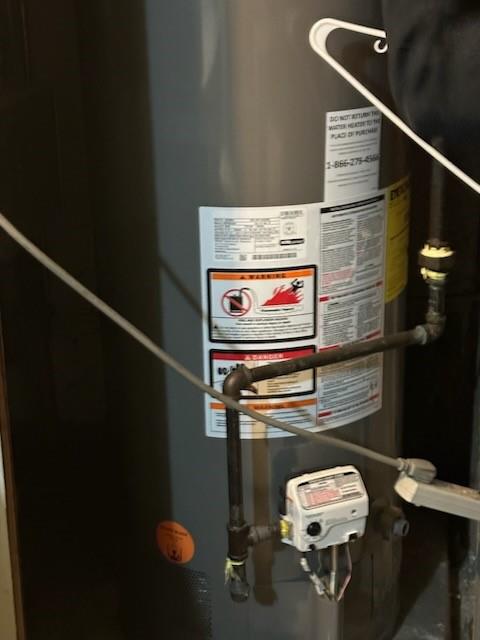 utilities featuring water heater