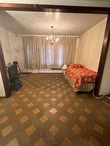 6311 13th Ave, Brooklyn, NY 11219 - bedroom with a chandelier